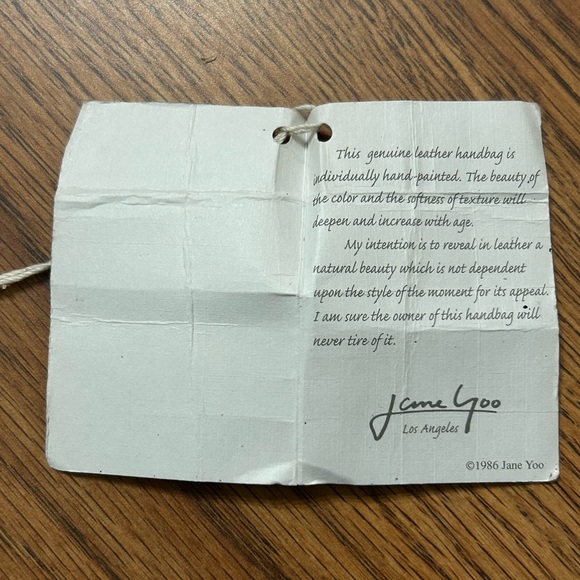 Jane Yoo Vintage Elegant Multicolor Leather Shoulder Bag - Picture 7 of 8